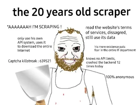 The 20 Years Old Scraper