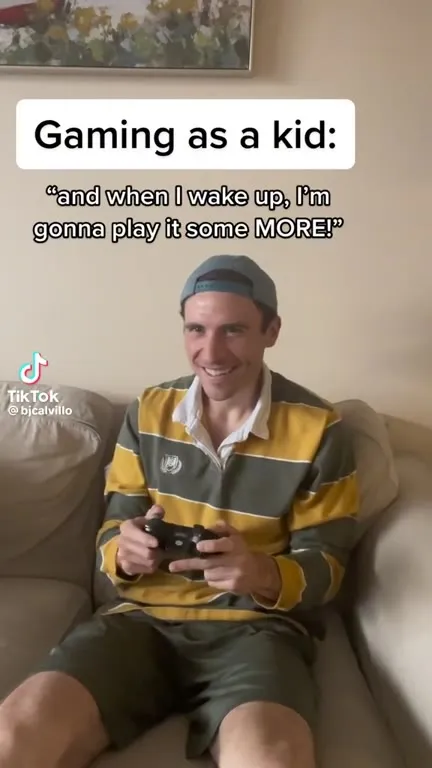 Gaming as a Kid vs Adult