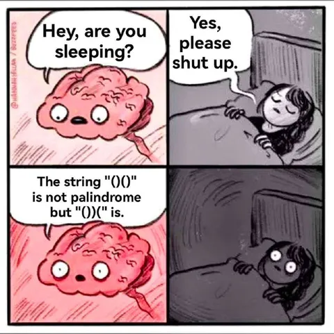 Palindrome Correction at Night