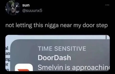 DoorDash Smelvin Is Approaching