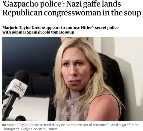 Gazpacho Police Gaffe