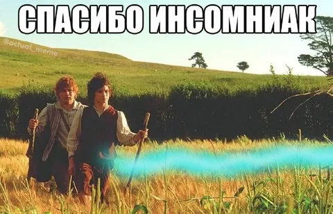 Спасибо, Инсомниак