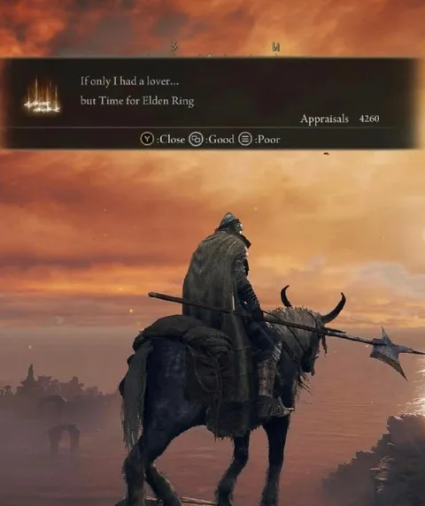 No Time for Love, Elden Ring