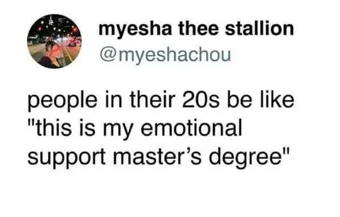 Emotional Support Master's Degree