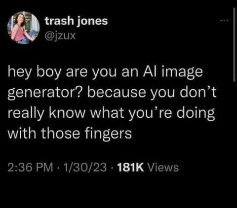 AI Image Generator Pickup Line