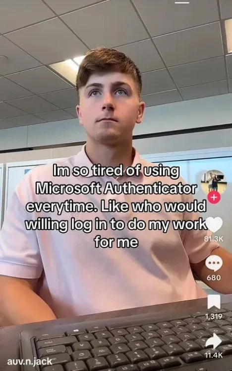 Too Tired for Microsoft Authenticator