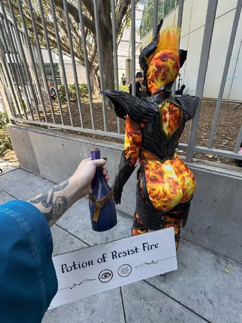 Potion of Resist Fire Cosplay