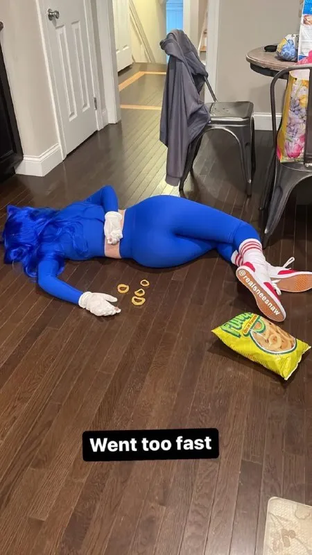 Went Too Fast Costume Fall