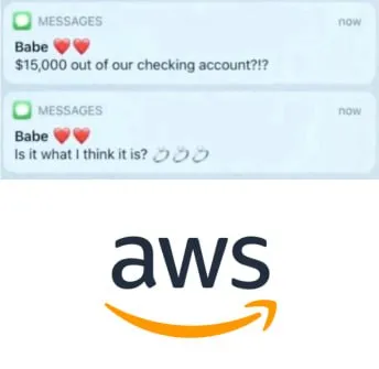 AWS Checking Account Shock
