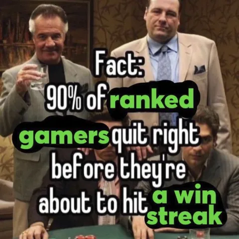 Ranked Gamers Quit Before Winning