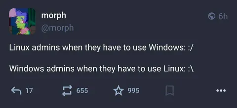 Linux and Windows Admins