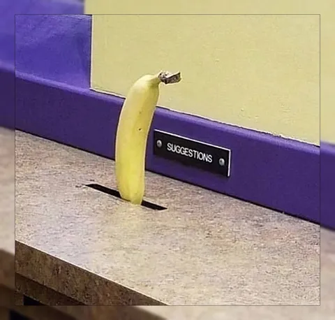 Banana in the Suggestion Box