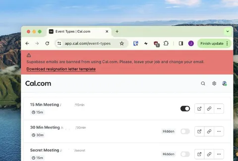 Supabase Emails Are Banned