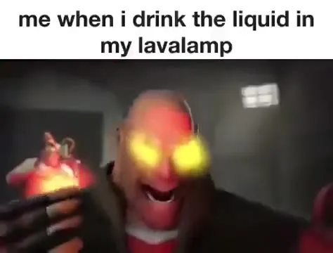 Drinking Lava Lamp Liquid