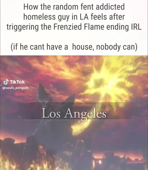 Los Angeles Becomes the Frenzied Flame