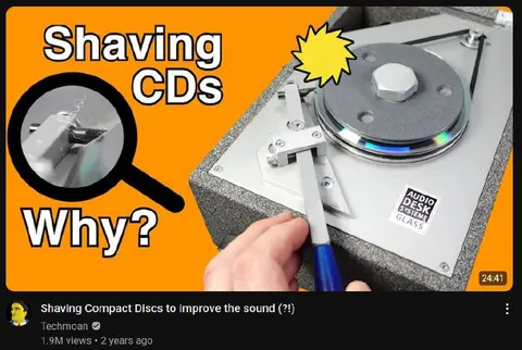 Shaving CDs Why?