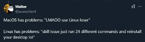 Linux Reinstalls Everything
