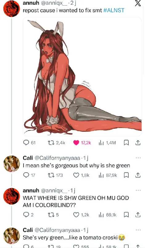 Why Is She Green