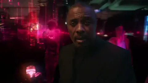 Idris Elba Suddenly in Night City