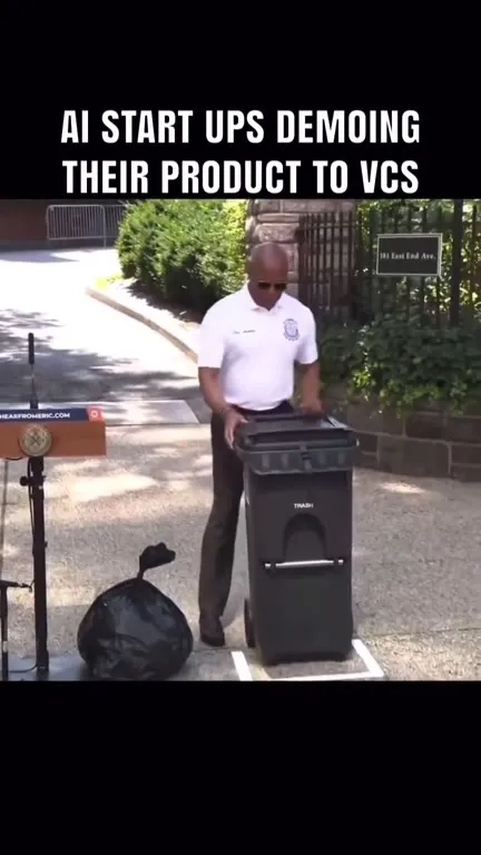 AI Startup Trash Bin Demo