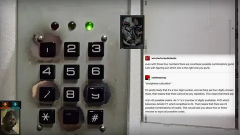Trying to Calculate the Door Code