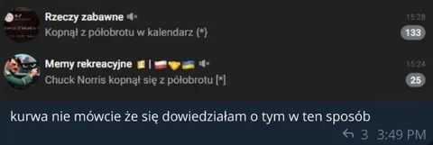 Chuck Norris kopnął się z półobrotu