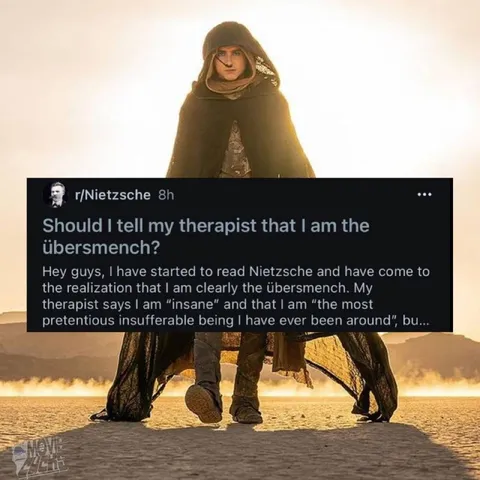 Should I Tell My Therapist I’m Übermensch