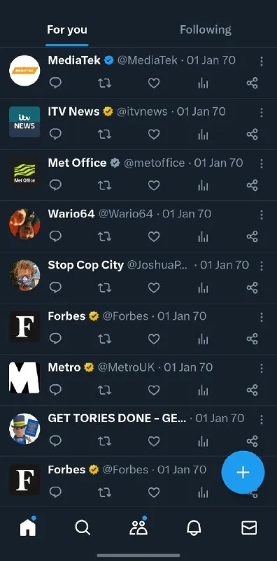 Every Brand Tweets From 1970