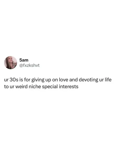 Giving Up on Love in Your 30s