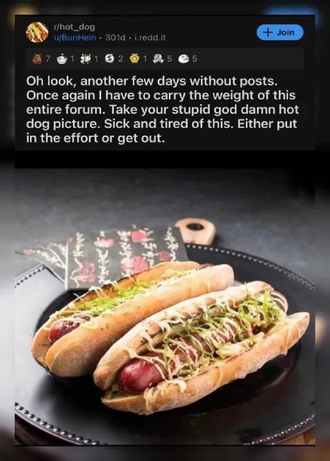Hot Dog Forum Burden