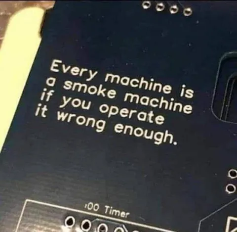 Every Machine Is a Smoke Machine