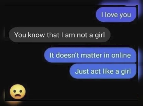 Act Like a Girl Online