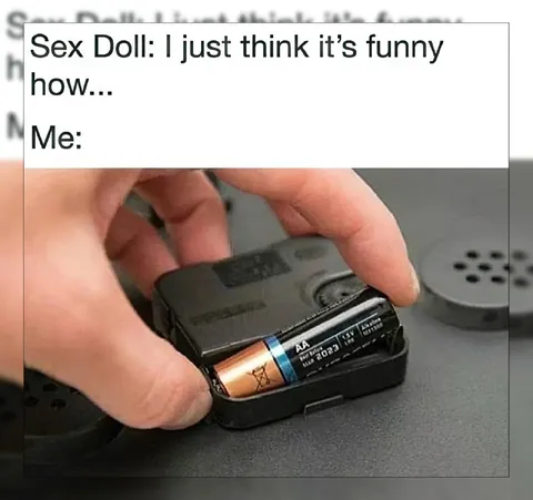 Sex Doll Battery Joke