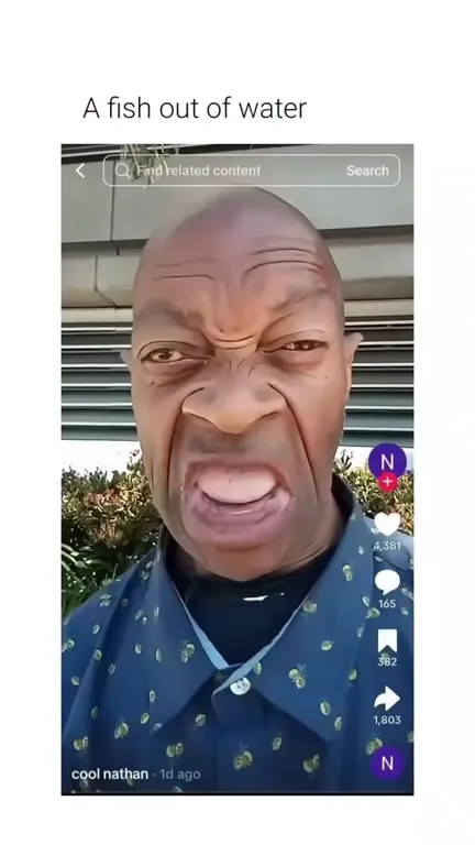 A Fish Out of Water Reaction