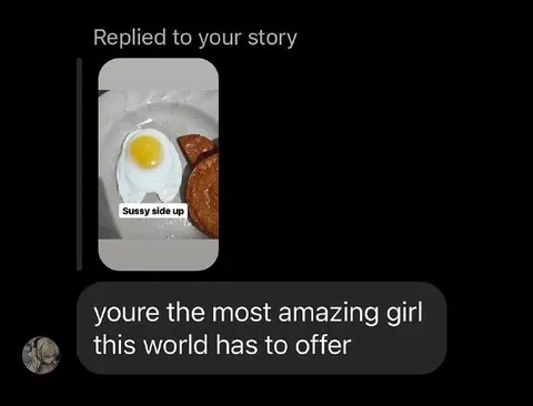 Sussy Side Up Compliment