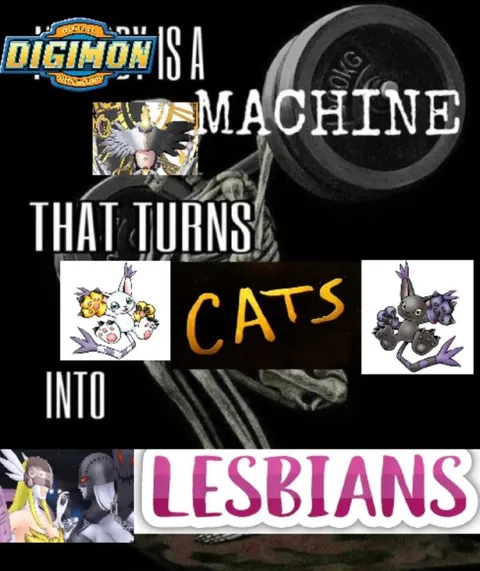 Digimon Turns Cats Into Lesbians