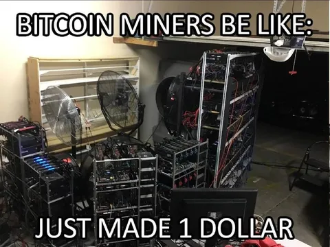 Bitcoin Miners Made One Dollar