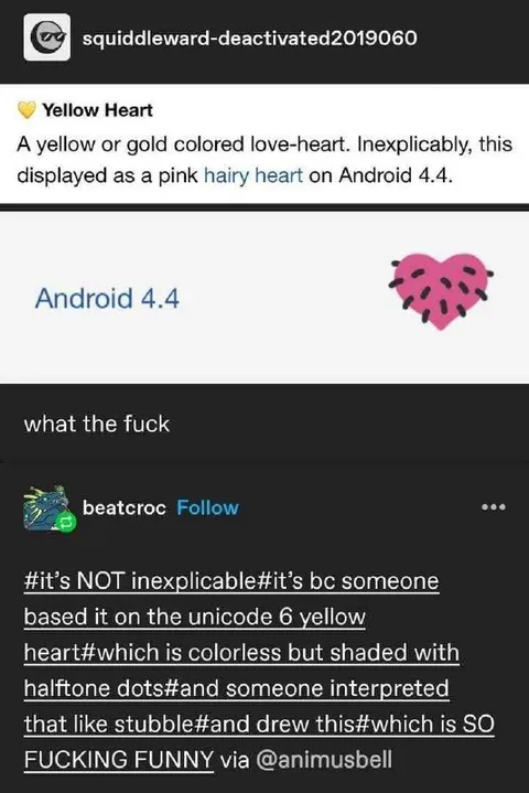 Android 4.4 Hairy Heart