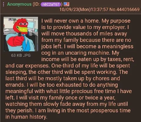 I Will Never Own a Home