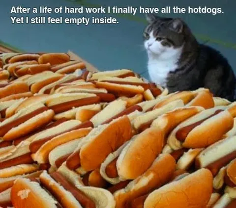 All the Hotdogs, Still Empty