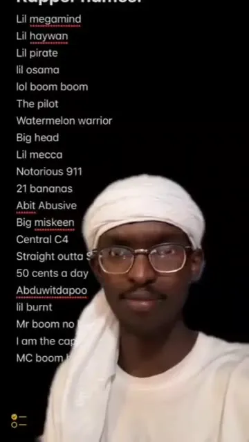 Followers Give Him Rapper Names