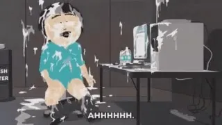 Child Screaming at Computer