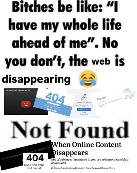 The Web Is Disappearing