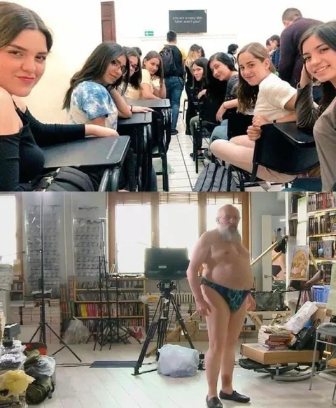 Students Meet Their Professor