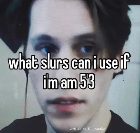 What Slurs Can I Use If I'm 5'3