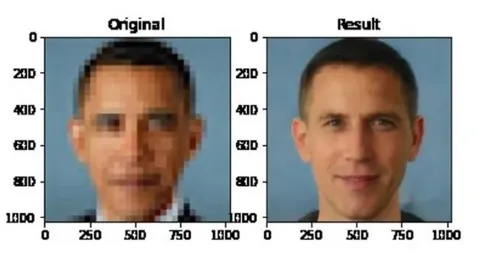 Original vs Result Face Enhancement