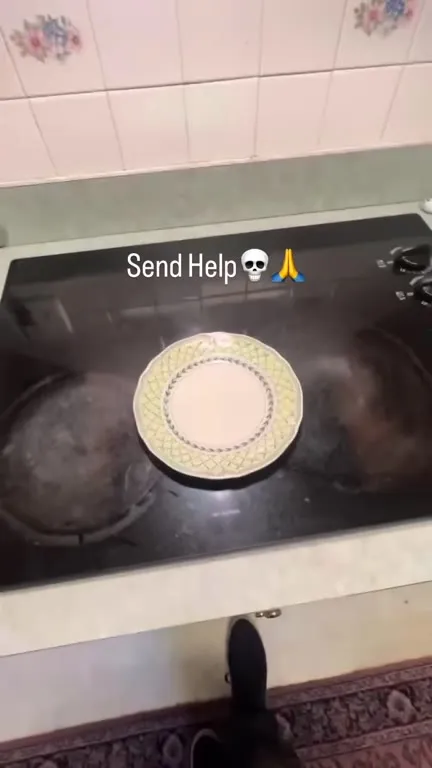 Plate Slowly Reaches 51 Degrees