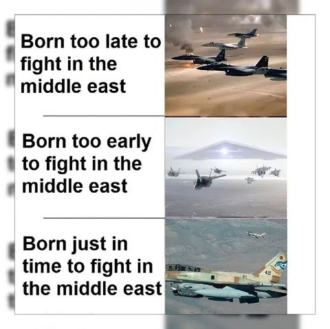 Born Just in Time for Middle East Wars