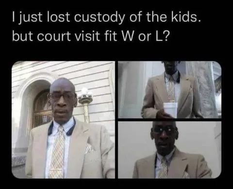 Court Visit Outfit W or L
