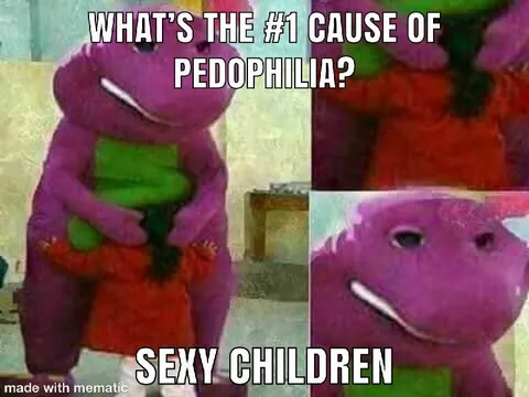 Barney Pedophilia Punchline